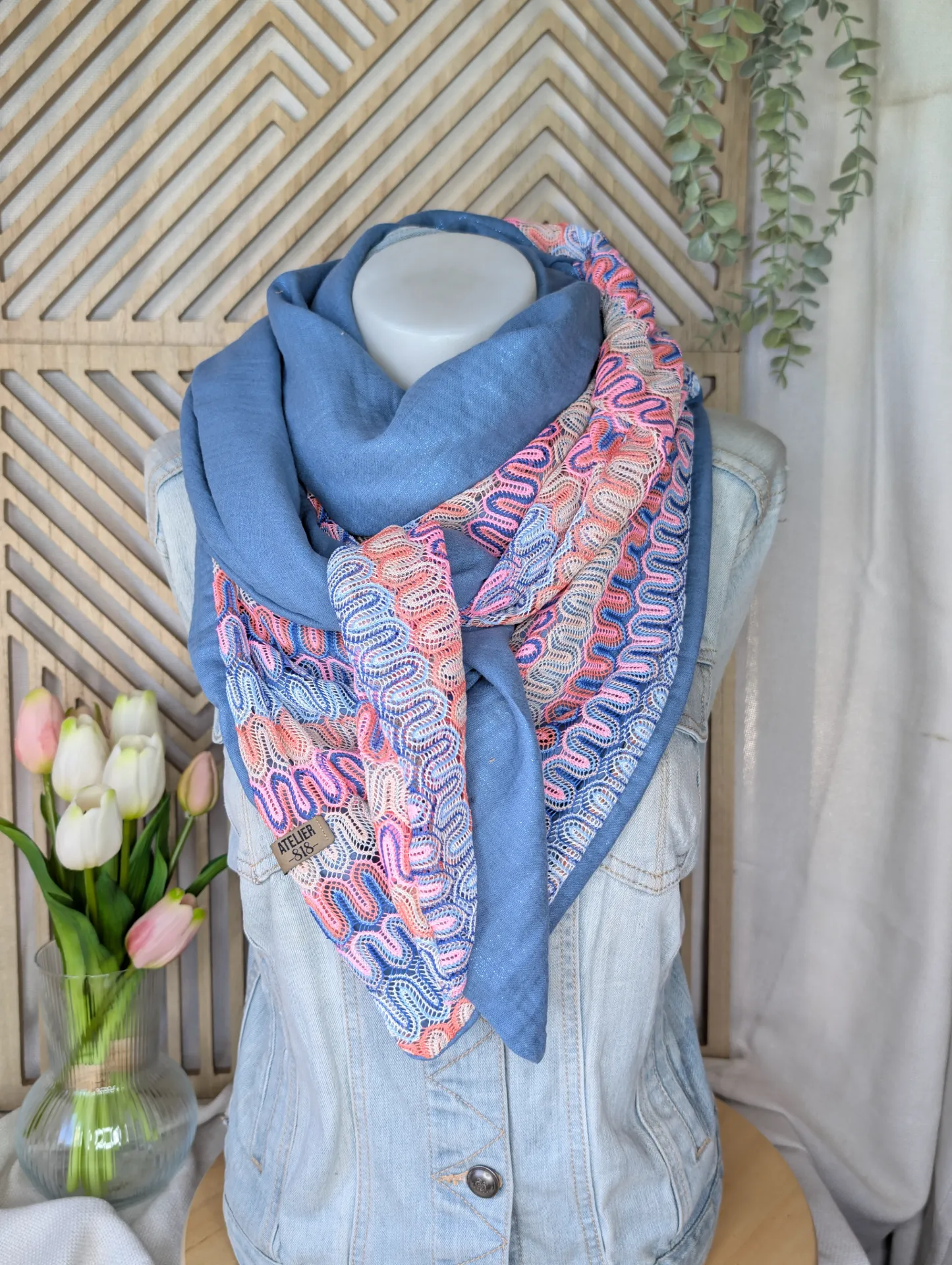 Classique crochet et bleu