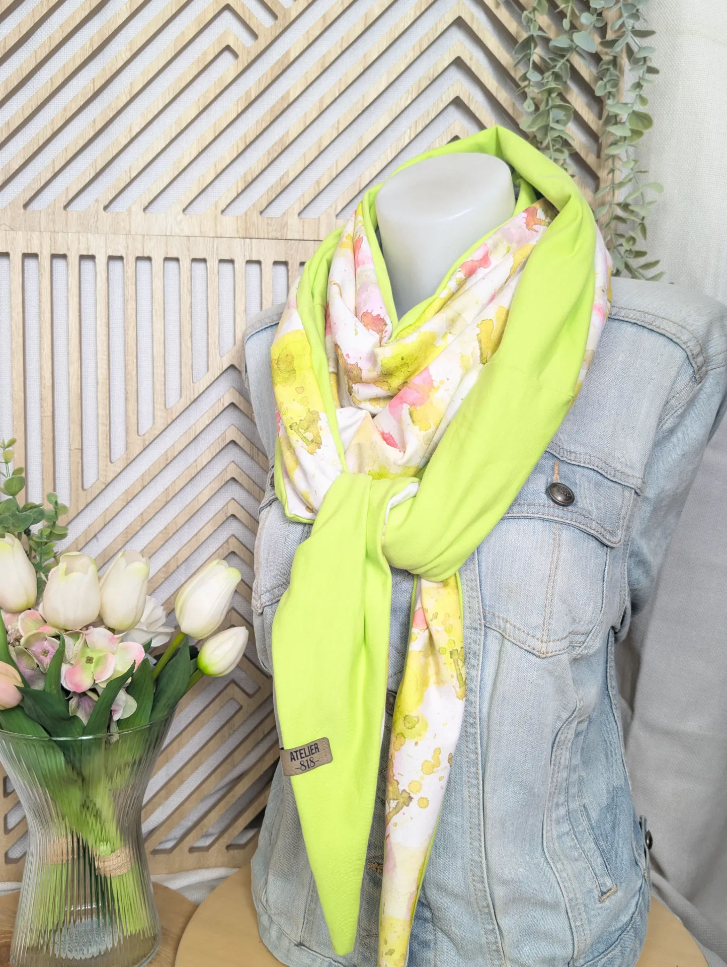 Petit vert lime fuchsia