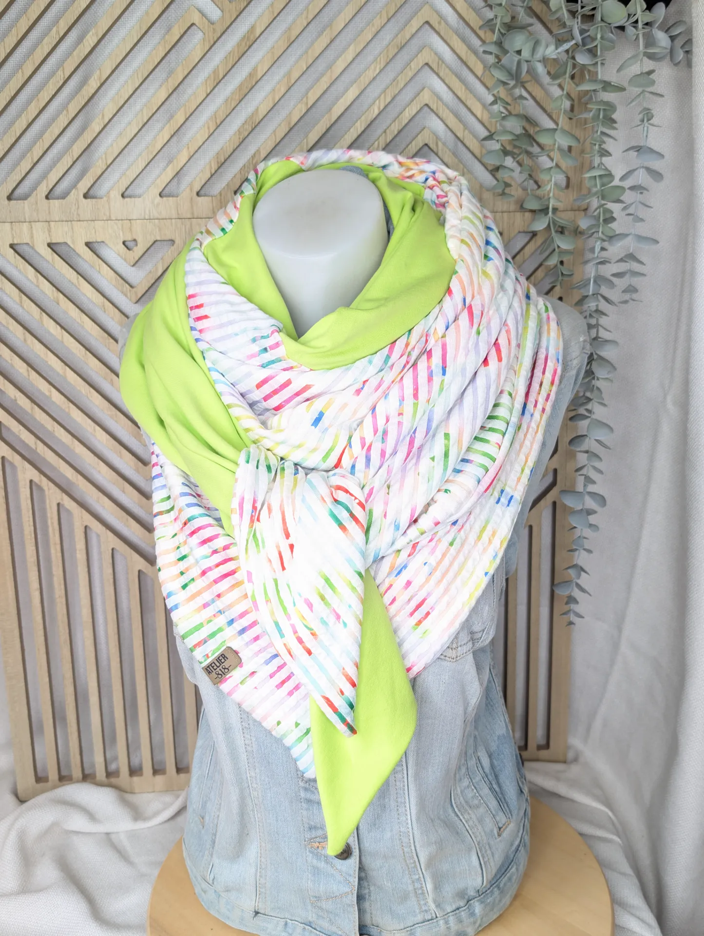 Classique ligné lime